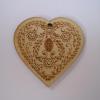 Bouton Bois Coeur Alsacien Moule Pain D'Epices 3cm BLA008
