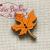 1472 feuille erable orange z