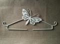 Cintre en métal blanc papillon 21cm Rico Design