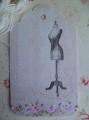Etiquette Message Mannequin Couture