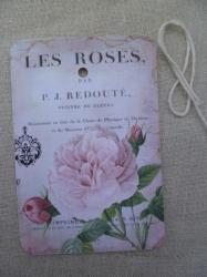 Etiquette Message Les Roses
