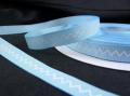Ruban Gros Grains Bleu Zig-zag