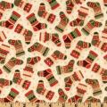 Coupon de Tissu de Noël Joyful 49x56cm 006
