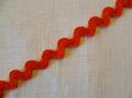 Serpentine Polyester Orange 9mm