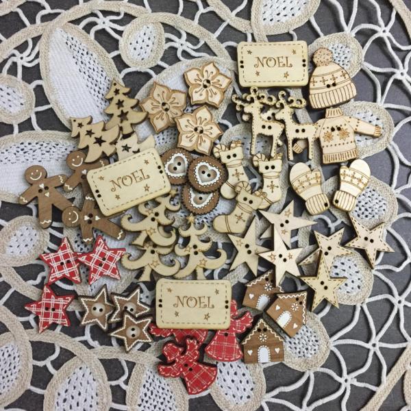 Boutons de noel au p tit bonheur 1