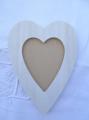 Cadre Blanc en forme de coeur GM Rico Design