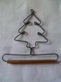 Cintre en métal et bois sapin de 10cm