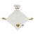 Doudou ours hochet ecru beige