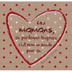 Fete des meres rouge
