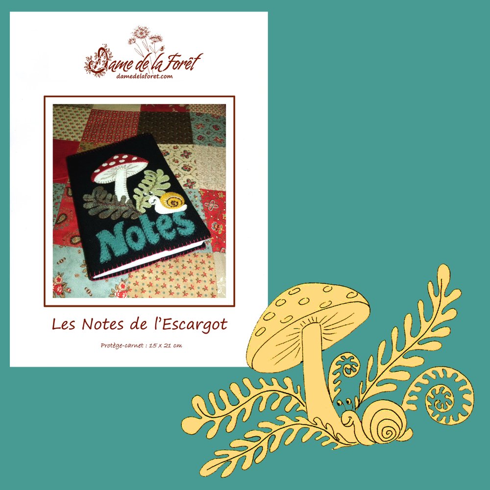 Pour fiche patron les notes de l escargot 1