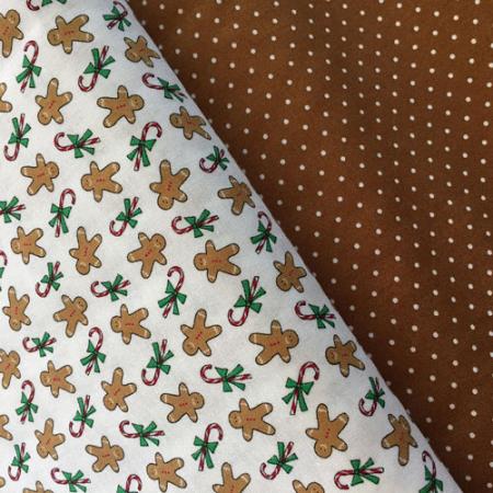 Tissus moda noel ginger 2