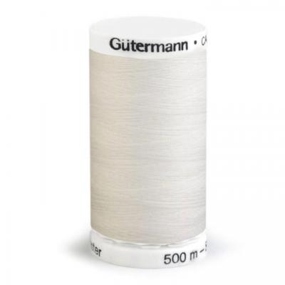 Fil à Coudre 100% Polyester 500m Coloris Ecru 111 Guttermann