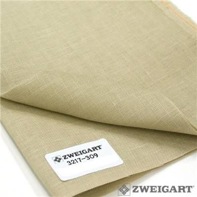 3217 309 zweigart toile 14fils lin