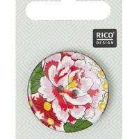 Bouton coco Rose rose Rico Design 500060.515