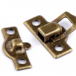 Lot de 2 fermetures boites 22x25mm