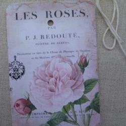 Etiquette Message Les Roses