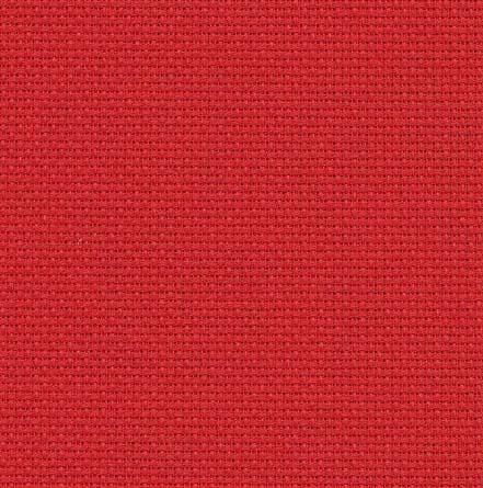 Aida 7pts couleur rouge 954