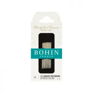 Aiguilles a coudre demi longues n 12 a1 2f bohin 00324