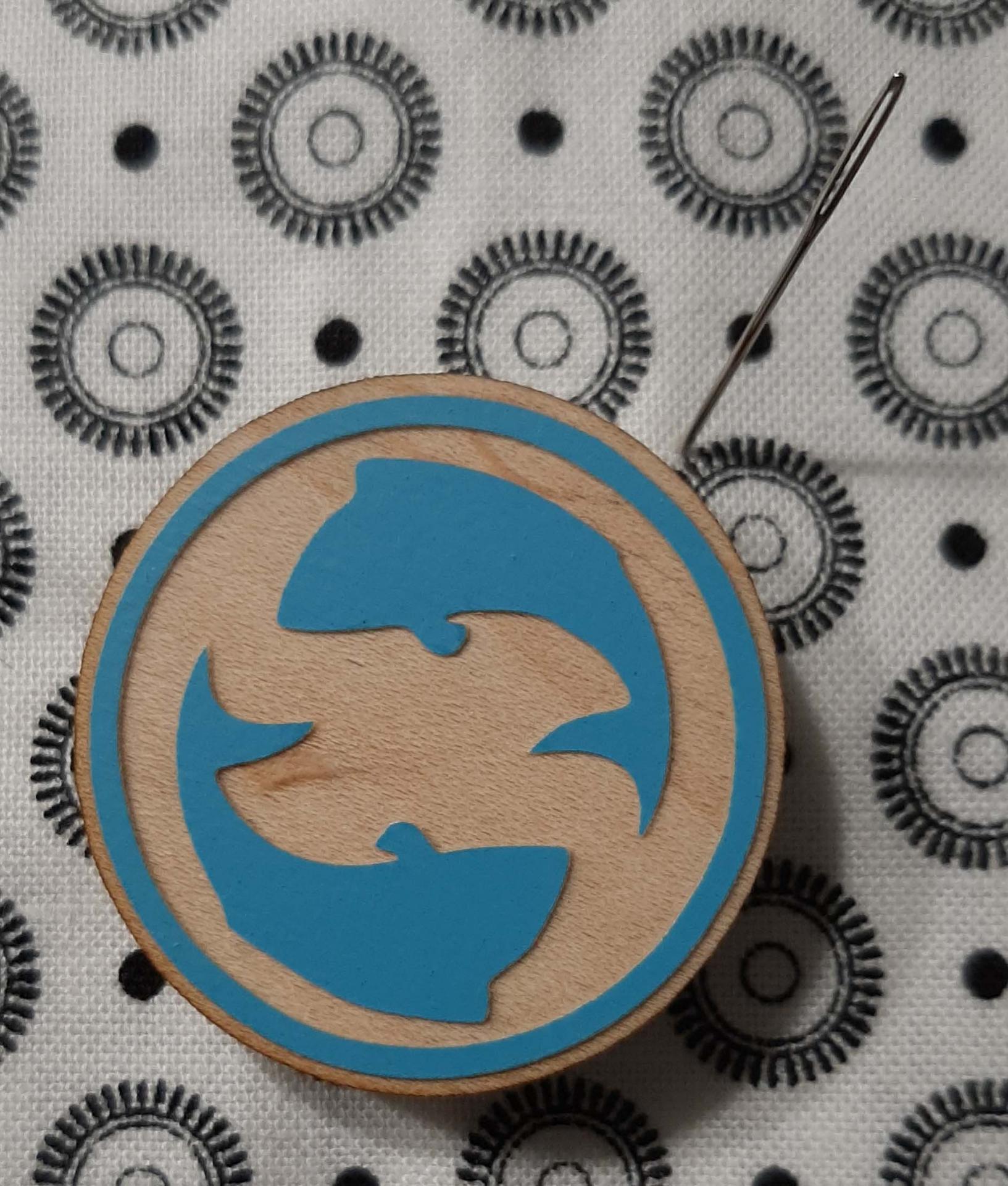 Aimant porte aiguille poissons