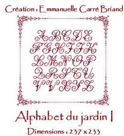 Alphabet du Jardin I JAJ01 Alice and Co