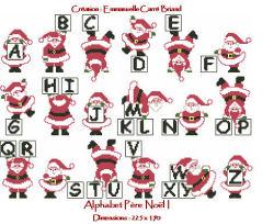 Alphabet pere noel nal01 alice and co