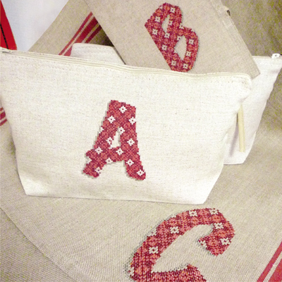 Alphabet textile cl008