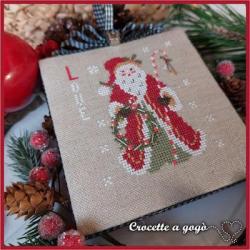 Artwork 11 Babbo Natale - Fiche de Broderie - Crocette a gogò