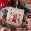 Artwork 6  A casa per Natale - Fiche de Broderie - Crocette a gogò
