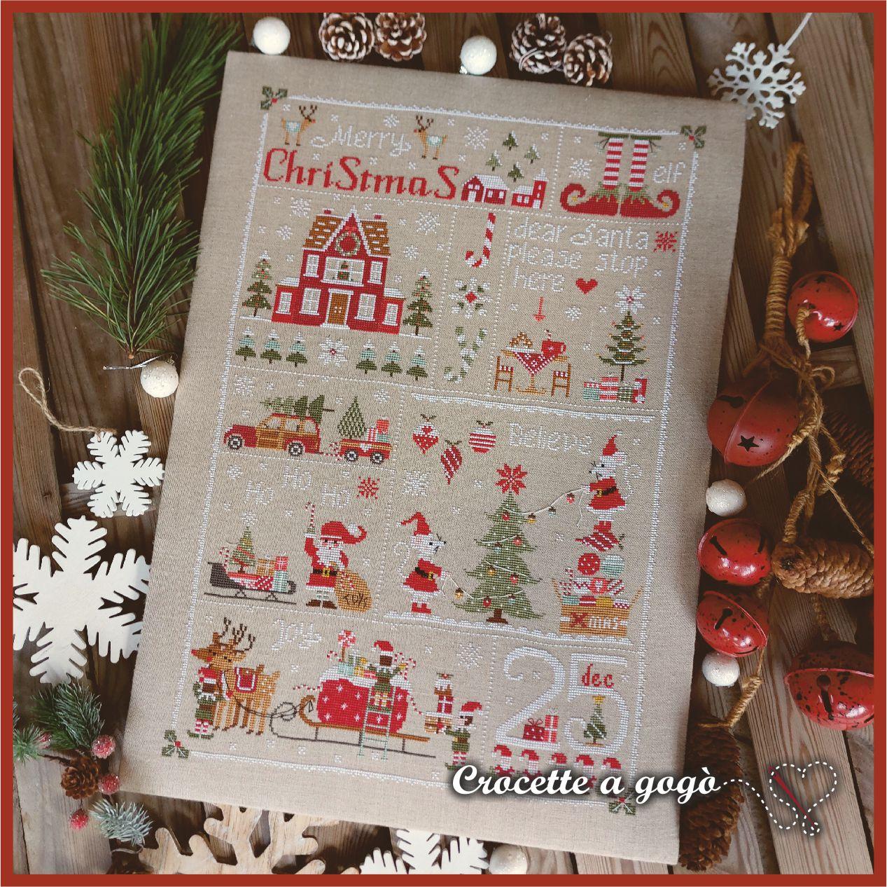 Aspettando natale fiche de broderie crocette a gogo 5