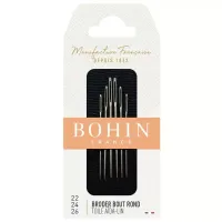 Assortiment d aiguilles a tapisserie sans pointes n 22 24 26 a42f bohin