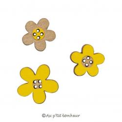 Assortiment de Petites Fleurs Jaunes BLF147-082