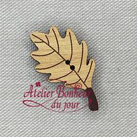 Feuille de chêne AU-06-B - Atelier Bonheur du jour