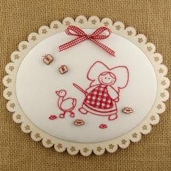 Kit broderie Alsacienne et oie BROD001 Au P'tit Bonheur