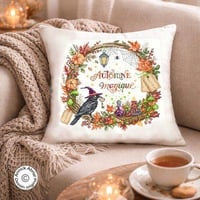 Automne magique fiche ou kit de point de croix annick abrial 4