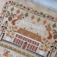 Autumn sampler fiche ou kit de point de croix crocette a gogo 2