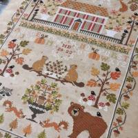 Autumn sampler fiche ou kit de point de croix crocette a gogo 5