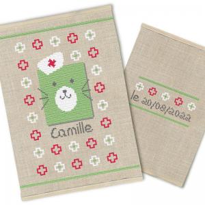 Semi kit carnet de sante nounours b034 lilipoints naissance