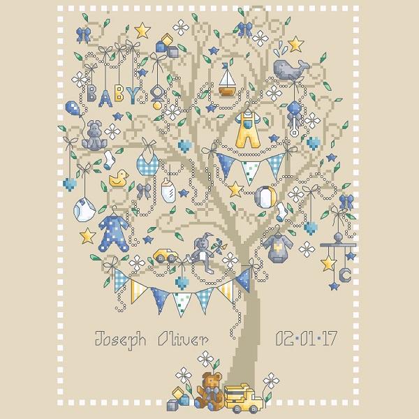 Baby boy tree