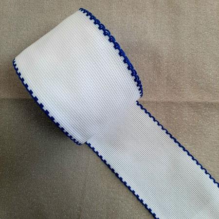 Bande aida blanche 6 pts en 8 cm zweigart 700815