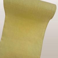 Bande de lin a broder couleur sauge 20cm rico design b
