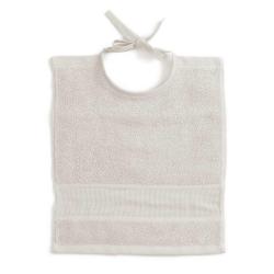 Bavoir a broder bebe gris beton grand modele 30x34 cm rico design 740277 70 1