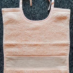 Bavoir a broder bebe peche grand modele 30x34 cm rico design 740262 70
