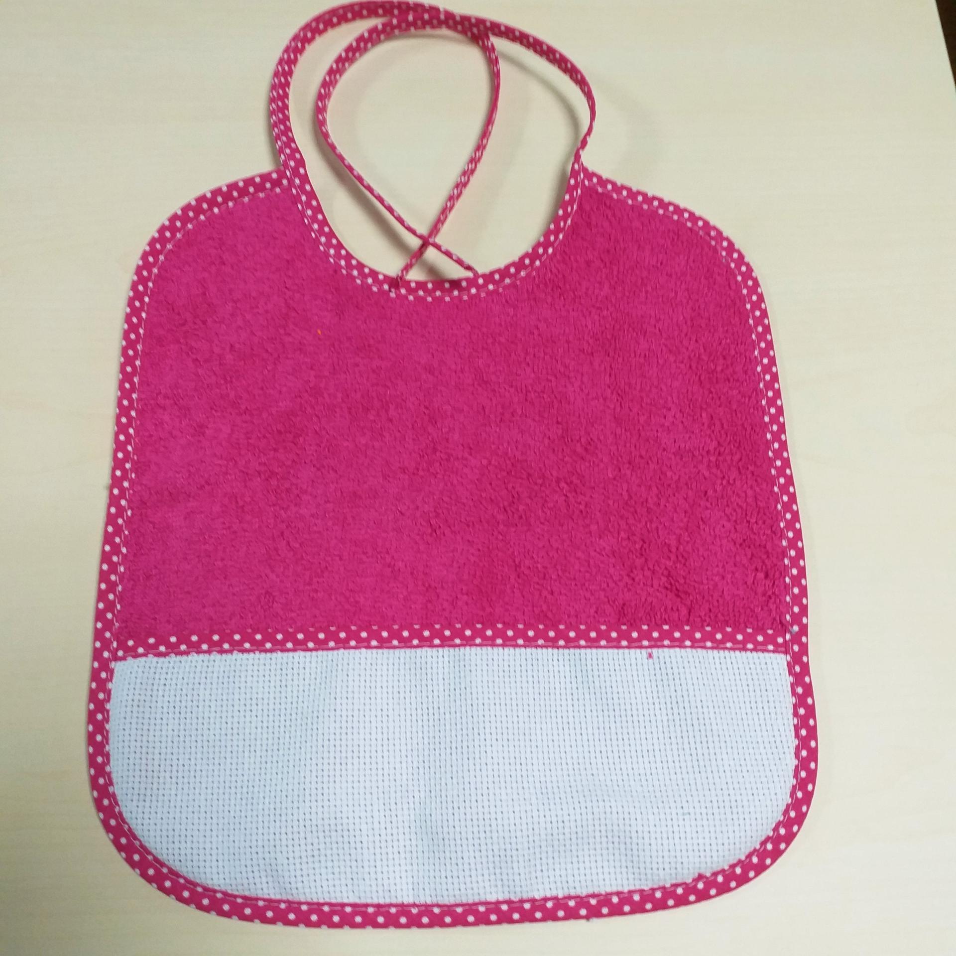 Bavoir fuschia