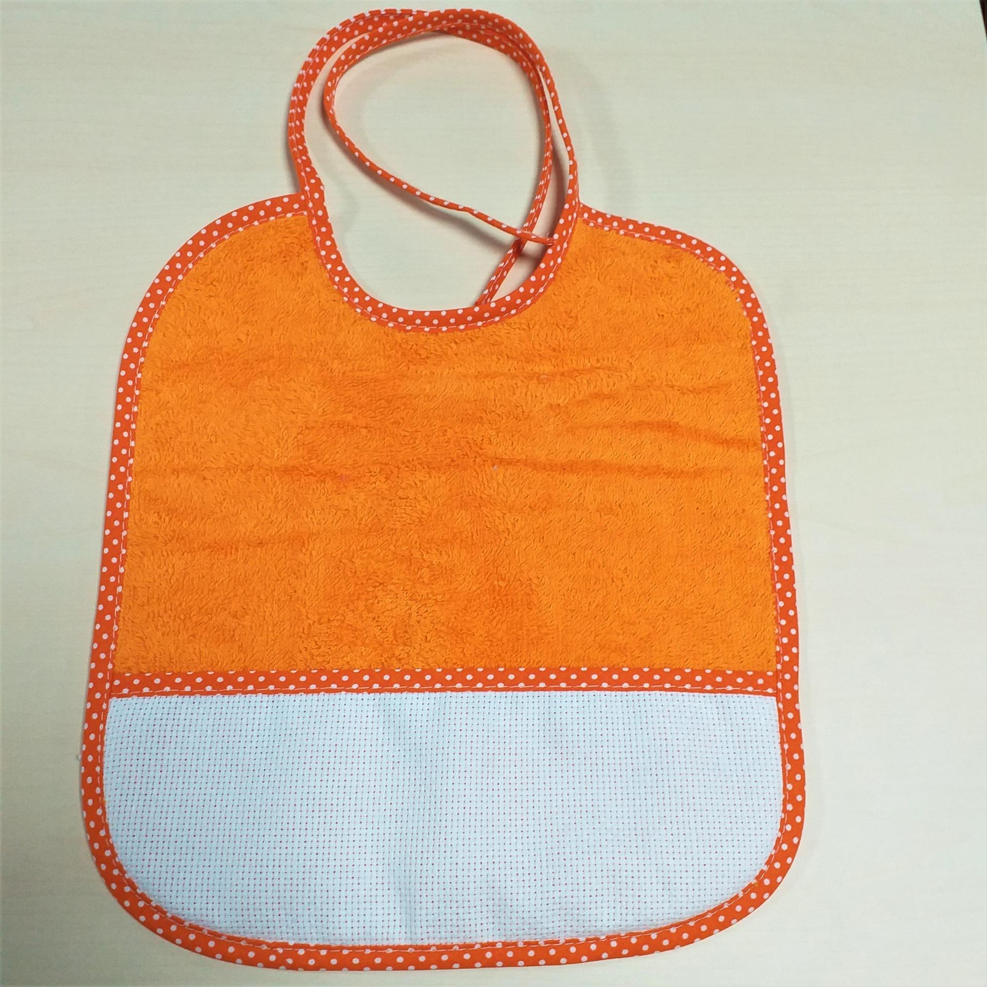 Bavoir orange