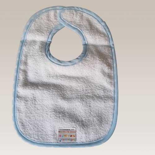 Bavoir velcro trousse assortie ours bleu1