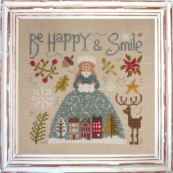 Crazy Noël fiche broderie Jardin Privé FT88