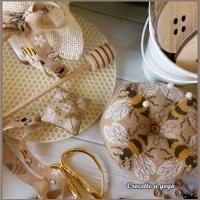 Bee biscornu crocette a gogo 3