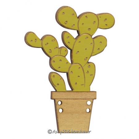 Cactus Figuier vert clair érable BLF137-050