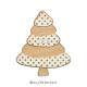 Sapin Blanc à Pois BLN106