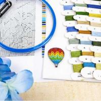 Blue harmony harmonie bleu kit de point de croix letistitch leti l9934 3